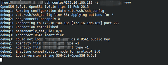 Testing Access SSH ke salah satu FIP di Tenant tersebut.