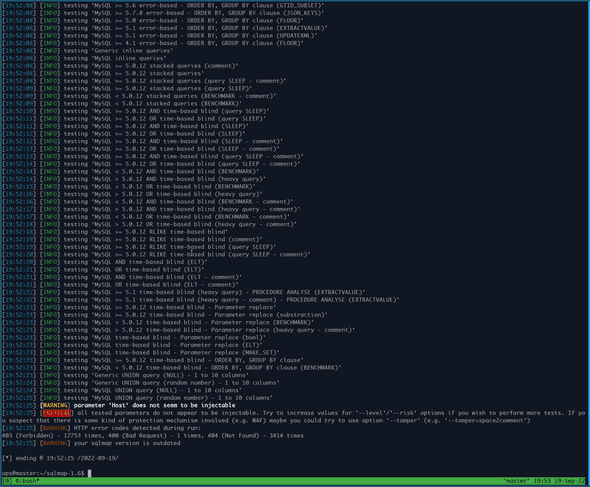 Try Bypass ModSecurity